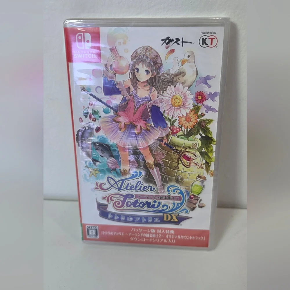 Totori's Atelier Arland's Alchemist DX Nintendo Switch Japanese Video Game